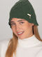 Beanie Γυναικείος Σκούφος Πλεκτός σε Πράσινο χρώμα