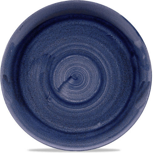 Churchill 1795 Plate Shallow made of Porcelain Blue 16.5cm 12pcs