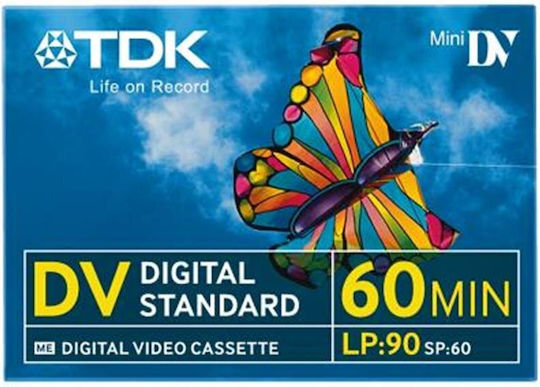 Tdk Mini Dv Касета Видео 60 Минути Цифрови Видеокамери