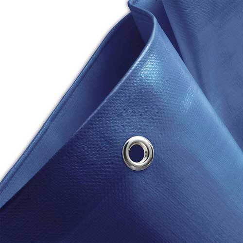 Waterproof Tarpaulin 120gr/m² 3x2m. Light Type Blue