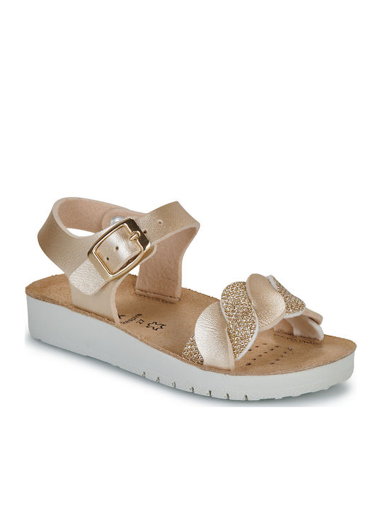 Детски Сандали J Sandal Costarei Златисти