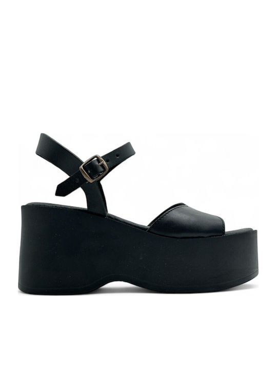 Rolling Steps Shoes Πλατφόρμες Μαύρες Rolling Steps Shoes Πλατφόρμες Μαύρες