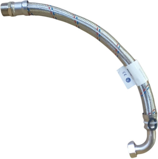 Spiralschläuche Edelstahl Ecke A-θ 1" 60cm