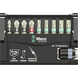 Wera Bit-check 10 Stainless 1 Sb