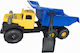 Mann Lastwagen Digger Gelb Blau