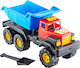 Power Mann Camion Basculant Albastru Lopată