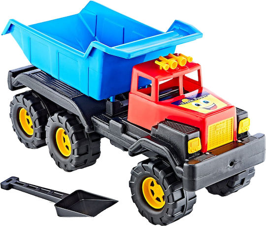 Power Mann Camion Basculant Albastru Lopată