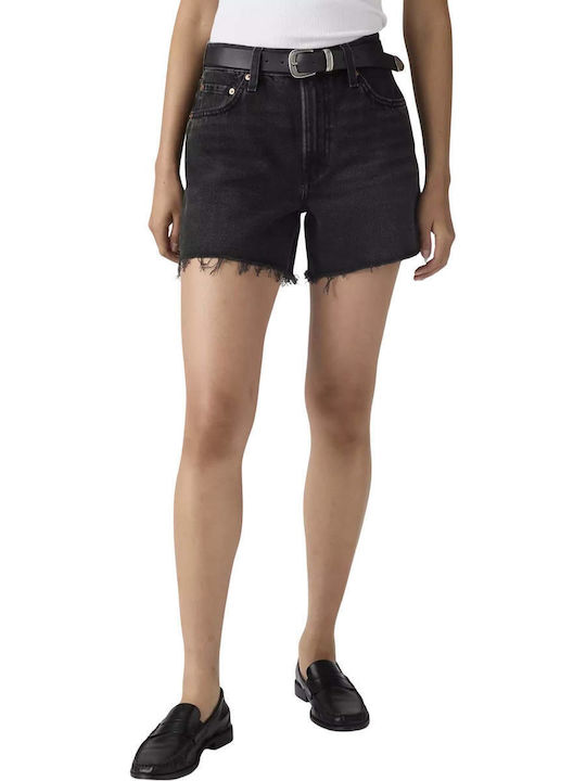 Ribcage Women's Jean Shorts Black