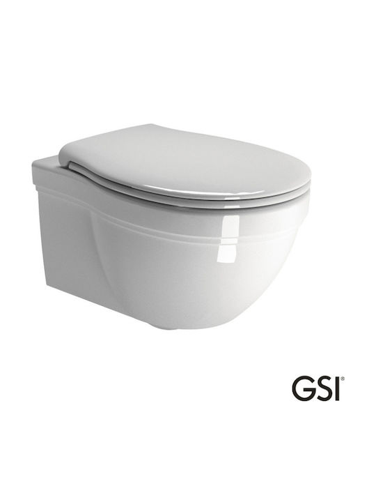 GSI Classic Λεκάνη Κρεμαστή Λευκή