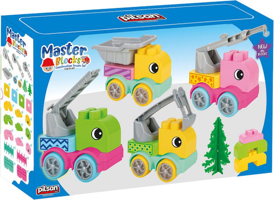 Pilsan Метална Конструктивна Игра за Деца 2+ Години