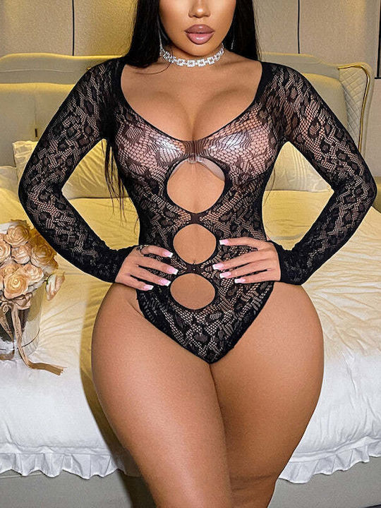 Women’s Lace Bodysuit One Size