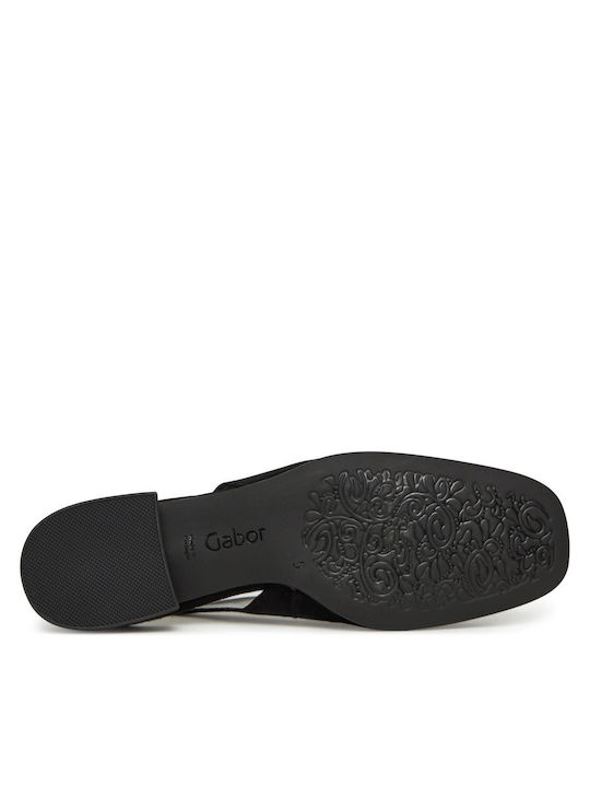 Gabor Heels with Strap Black