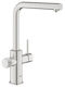 Grohe Μπαταρία Κουζίνας Πάγκου με Ντουζ Μπλε