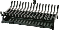 Zogometal Metallisch Kaminrost Gerade mit Aschenbecher 62x42cm Zogometal Metallisch Kaminrost Gerade mit Aschenbecher 62x42cm