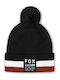 Beanie Ανδρικός Σκούφος Πλεκτός σε Μαύρο χρώμα