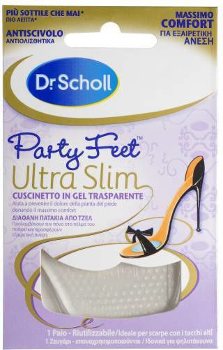 Scholl Party Feet Ultra Slim Metatarsal Insoles for Heels 2 Pieces