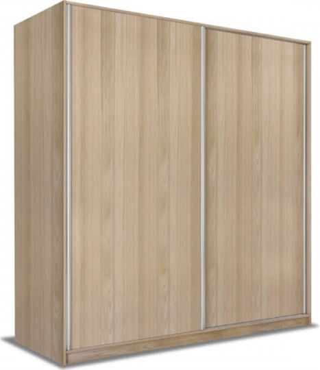 Δίφυλλη Ντουλάπα Συρόμενη 200x60x233cm