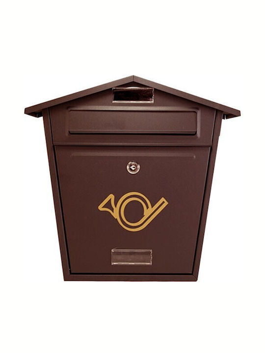 FFG Outdoor Mailbox Metallic in Black Color 135cm