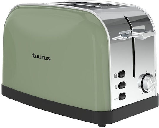 Taurus Vintage Ii Toaster 2 Slots 950W Gray