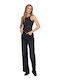Women's Blouse Cotton Sleeveless Black