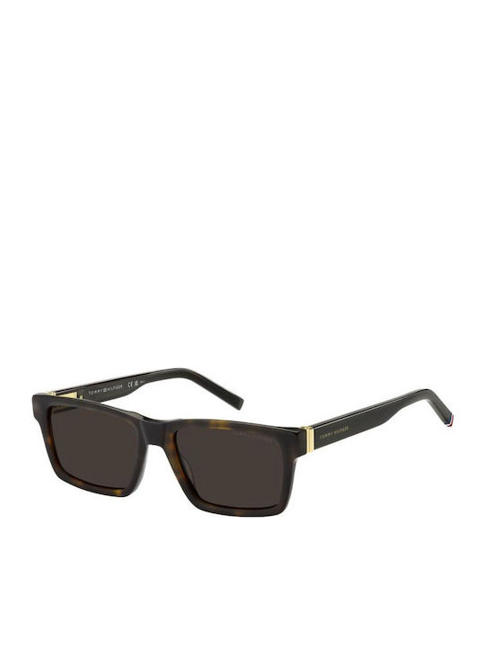 Tommy Hilfiger Unisex Sunglasses with Brown Tar...