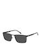 Tommy Hilfiger Unisex Sonnenbrillen mit Schwarz Metallisch Rahmen und Gray Gläser TH2319/S 807/IR