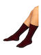 Soma Socks Femei Șosete Bordeaux 1Pachet