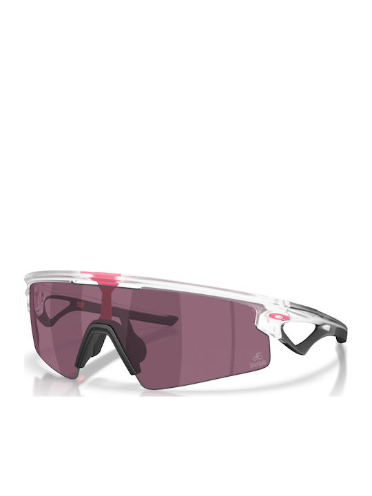 Oakley Sun Men's Sunglasses with White Frame an...