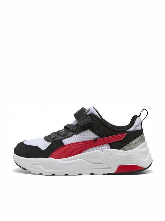 Trinity 2 Παιδικά Sneakers High Ανατομικά με Σκρατς Πολύχρωμα