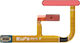 Clappio Ersatz Fingerabdruckleser Galaxy Z Flip7 Rote