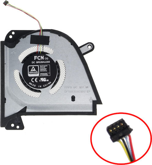 Ανεμιστηράκι Laptop Gpu Cooling Fan Asus Rog Zephyrus G15 2022 Ga503rw Ga503rm Ga503rs Ga503rx Ux325sa Ux325ua 13nr0800t04011 Dfsck221151812 Fppq 4pin Κωδ.81656