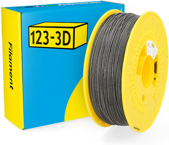 PLA 3D Printer Filament 1.75mm Anthracite Grey 1kg 1τμχ (Spool)