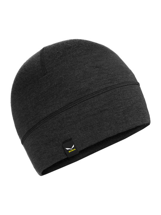 Cristallo Beanie Unisex Σκούφος Πλεκτός σε Μαύρο χρώμα