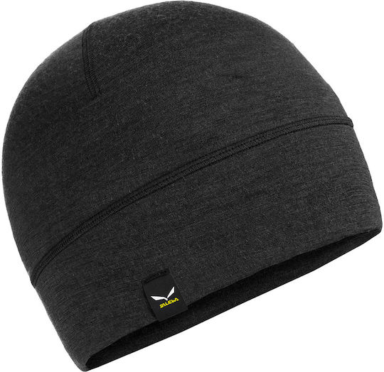 Cristallo Beanie Unisex Strickmütze in Schwarz
