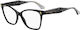 Etro 0129 807 55 Brillengestelle mit Rezept Schwarz