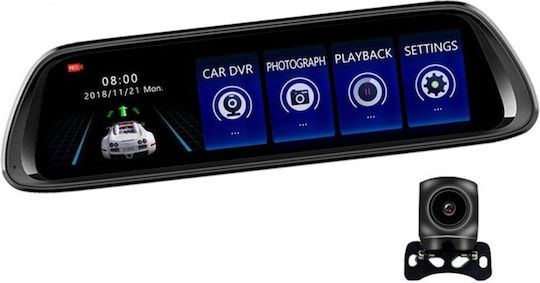 K62 Oglinzi cu Camera DVR Auto 1080P cu Ecran 10" cu Clip