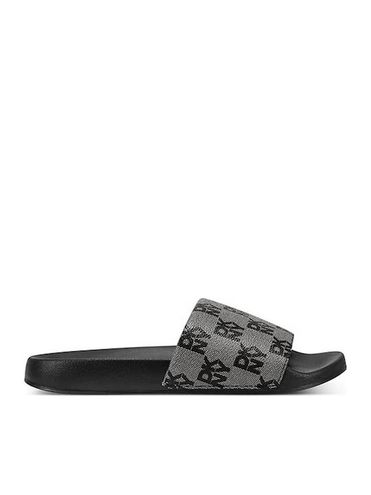 DKNY Zella Slides Μαύρα