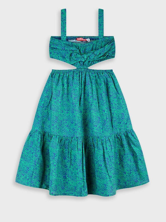 Energiers Kids Dress Sleeveless Blue