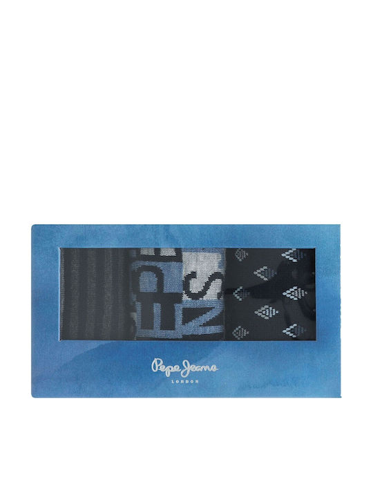 Pepe Jeans Atwood Herren Socken Blau 3Pack