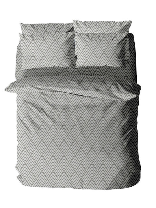 Sunshine Mint 152 Set Bed Sheets Double with Ru...