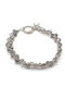 Eleganter Schlüsselanhänger Kette – Schwarzer Kristall