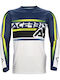 Acerbis Men's Riding Jersey Motocross Long-sleeved Blue/Yellow