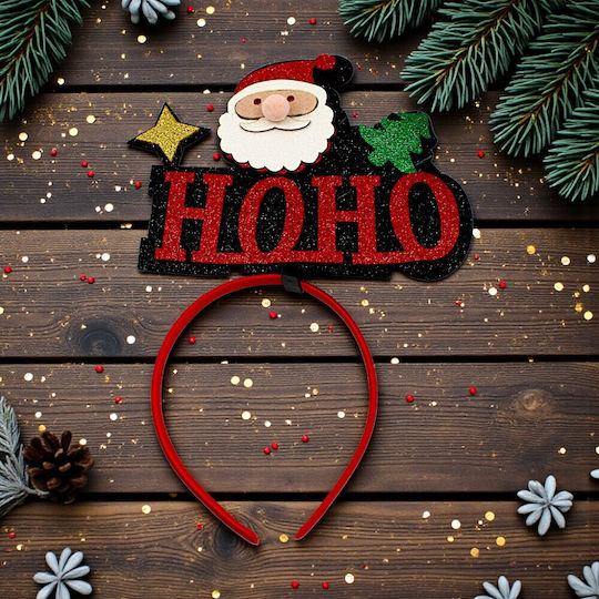 Weihnachtsbekleidungsaccessoires Weihnachtsmann Stirnband Ho Ho 1epx3239