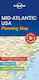 Lonely Planet Mid-atlantic Usa Planning Map
