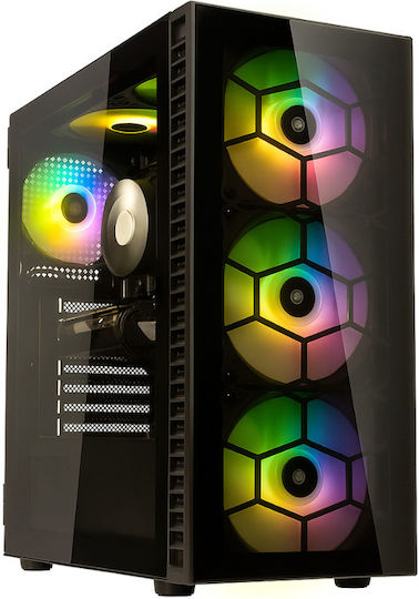 Vengeance Overlord-X4 Gaming Desktop PC Ryzen 5 5500 16GB DDR4 512GB SSD Radeon RX 9060 Kein Betriebssystem