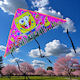 Kite with Twine 38x77cm 1pcs