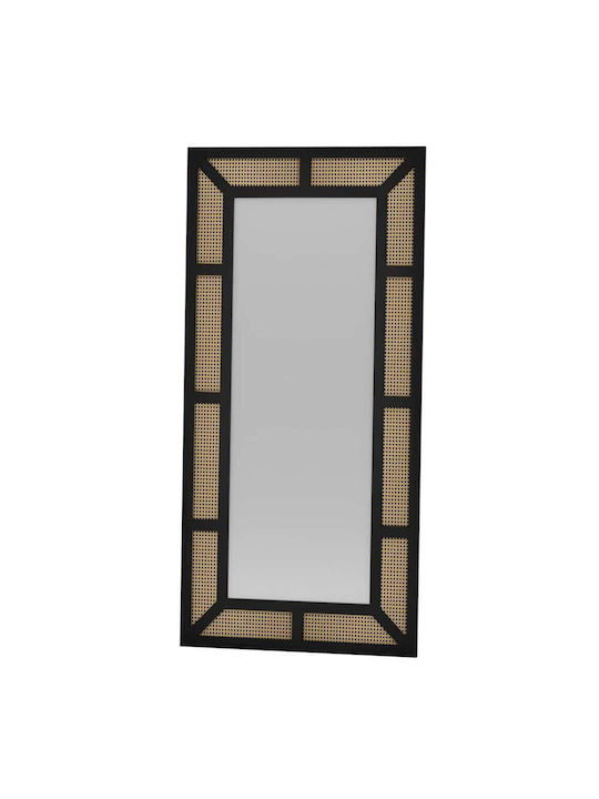 Hanah Home 985ETR1123 Floor Mirror with Metal F...