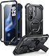 Supcase Back Cover Σιλικόνης / Πλαστικό / Tempered Glass Μαύρο (Galaxy S26)