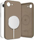 Tech-Protect Back Cover Σιλικόνης Καφέ (iPhone 17e / 16e)