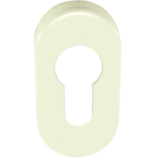 Best Design No7 Ροζέτα - Επιστόμιο Πόρτας Λευκό